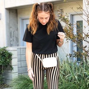 Zara Vertical Stripe Pants